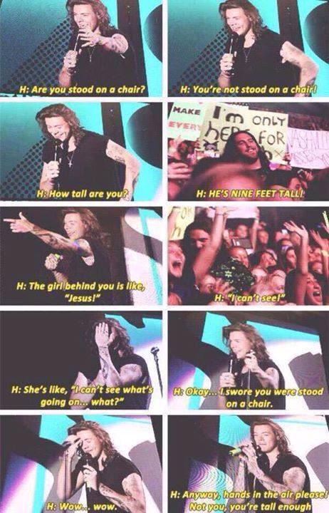 All1DMadness's tweet photo. This is absolutely hilarious 😂 awwww hazza 😂 #MTVHottest One Direction http://t.co/FmzN9KDym7