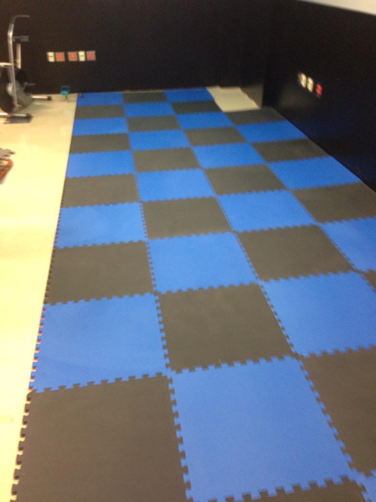 ProSensory's tweet photo. Flooring is getting put in. http://t.co/4pL5UwCGdK