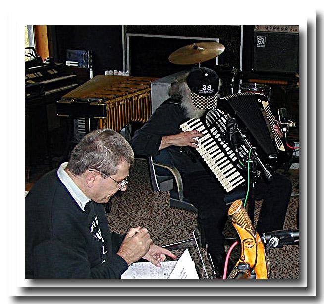 Happy Birthday to Garth Hudson (THE BAND ) here during the recording of  \"I want Jesus to walk with me\" Woodstock NY 