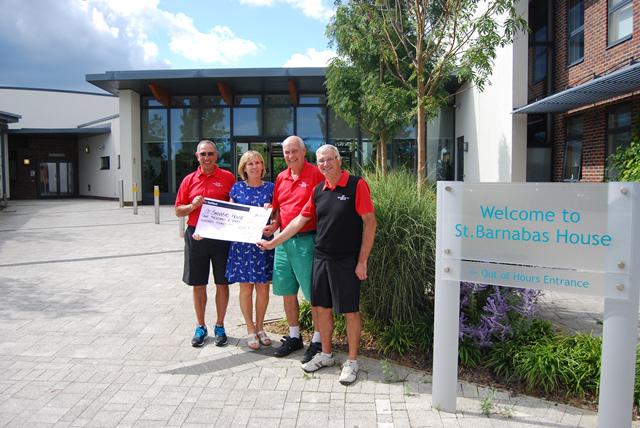 StBarnabasHouse's tweet image. Thank you SO much Rustics @RustingtonGolf for raising £1.3K at the recent golf day - bringing total raised to £12k+!