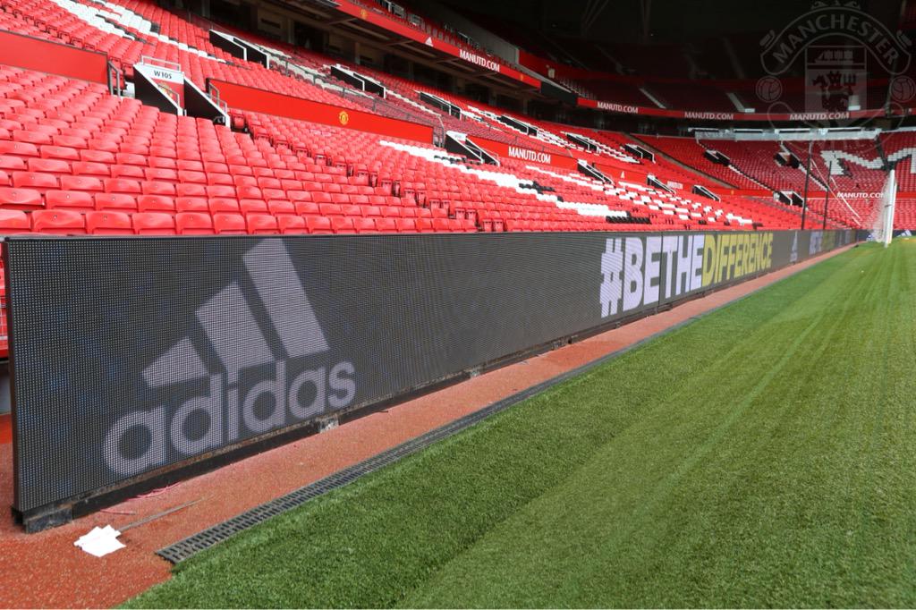 A new-look Old Trafford. #BeTheDifference