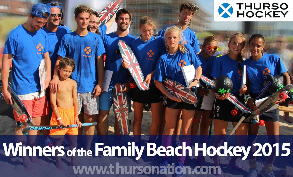 #THURSO Team won the Family Beach Hockey 2015 <a href="/TomBoon27/">Tom Boon</a>