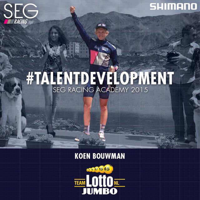 SEGRacing's tweet photo. Proud to announce @Koentje108 will ride the remainder of the season as trainee for @LottoJumbo_road! http://t.co/DABfxEGURL