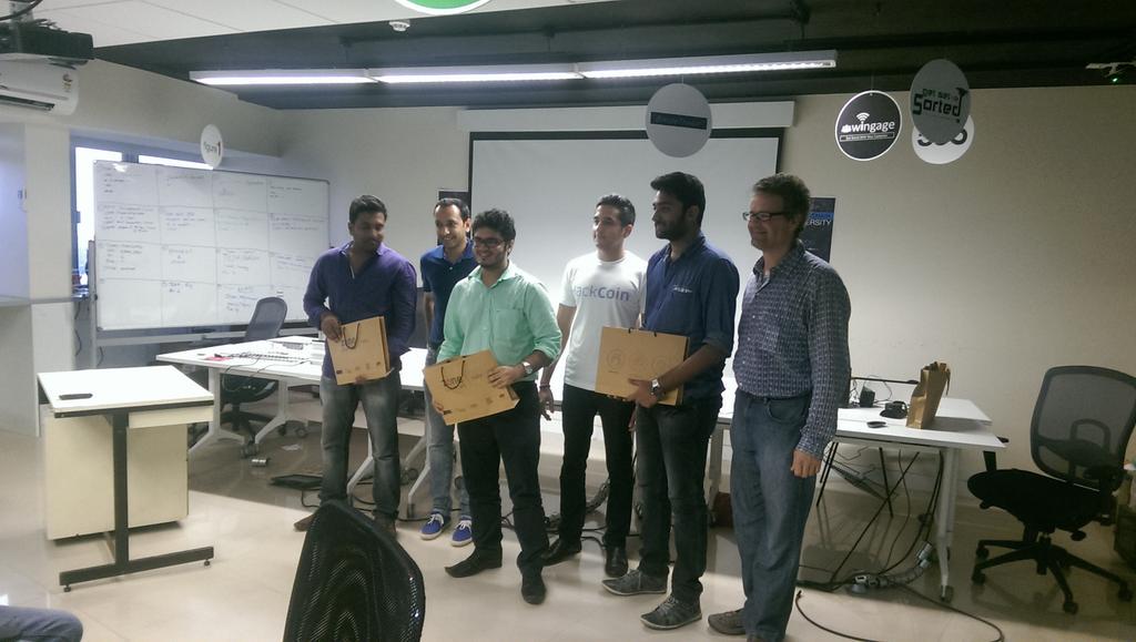 aj_11180's tweet photo. 1st Prize - #BitbyBit @ZoneStartUpsIn #HackCoin http://t.co/wGlSIhxLpB