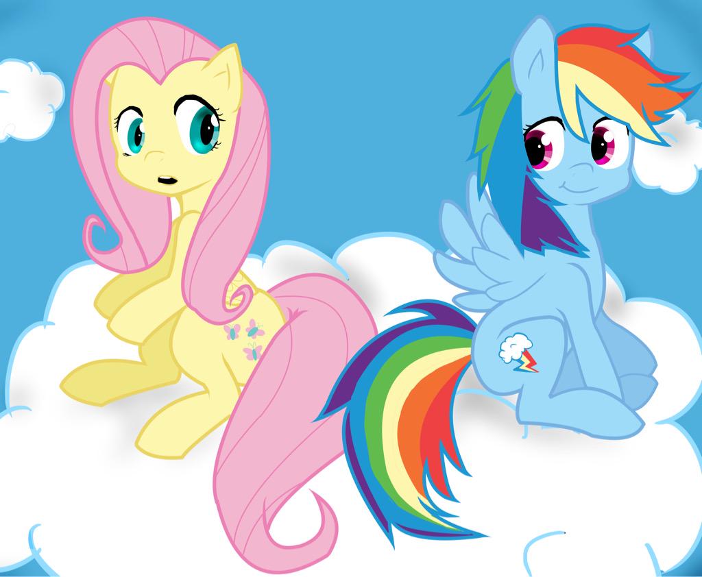 SenpaiGod's tweet image. Flutterdash fan art I did. I'm new with digital art. #mlp #mylittlepony #flutterdash