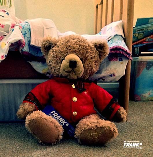 Big Ted likes Frank* bars...&amp; kids like them too...&amp; parents!
#glutenfree #nonuts #noaddedsugar #dairyfree #vegan