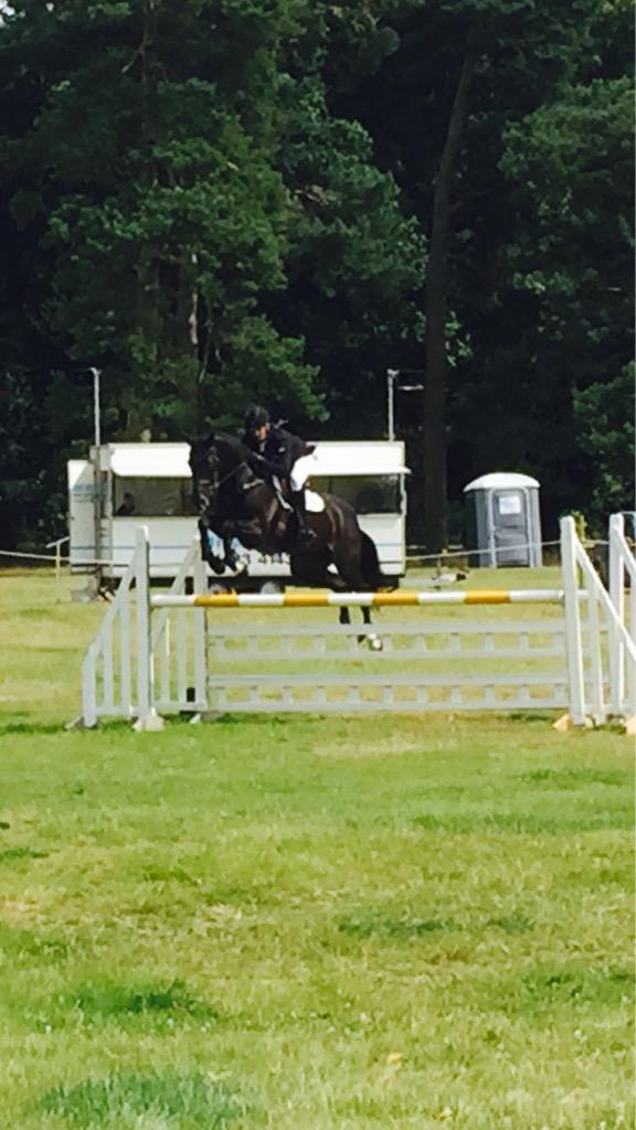 flickrobertsno2's tweet photo. lovely to go and finally watch Allora at her 1st event back with Jock! They looked great together! #princessisback😀 http://t.co/iBvz2LaXXH