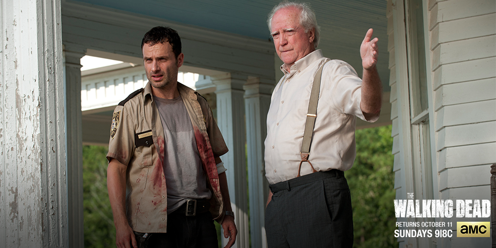 WalkingDead_AMC's tweet photo. Don’t miss a single moment of the Season 2 #TWDMarathon, playing now. http://t.co/dpAID69NSD