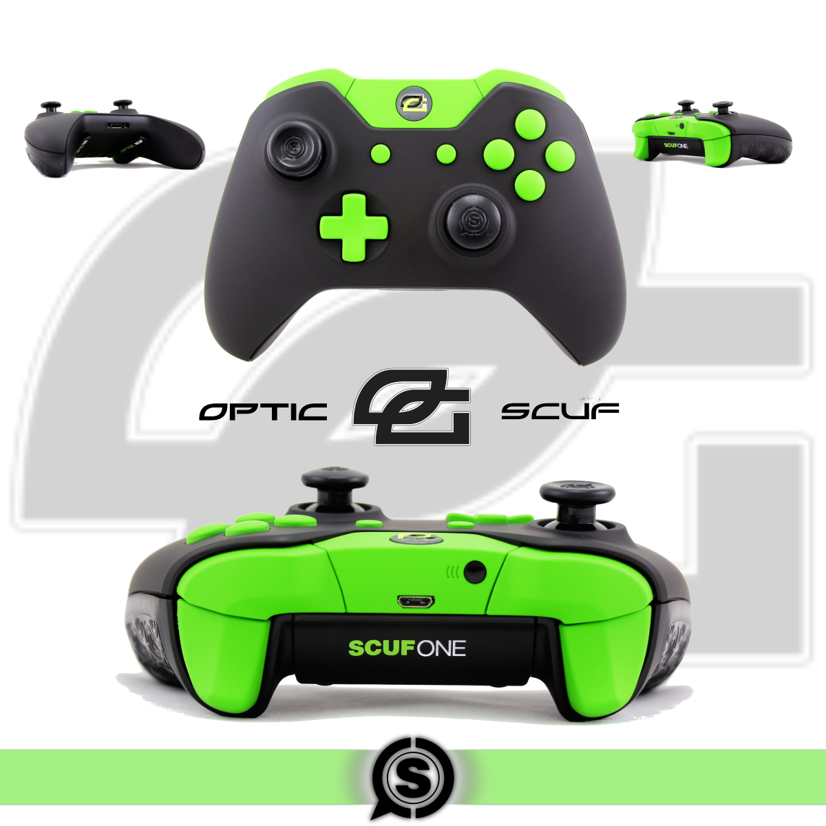 ScufGaming's tweet image. Rep the #Greenwall with the @OpTicGaming SCUF One Stealth
#TeamSCUF
bit.ly/1JOYIvC