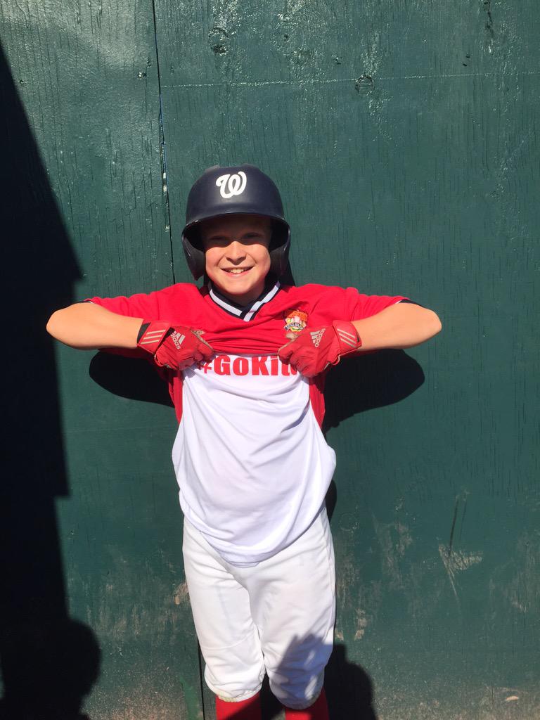 kcsean23's tweet photo. #LeadoffHR #TY #GoKitGo http://t.co/ri5IfIaNVk