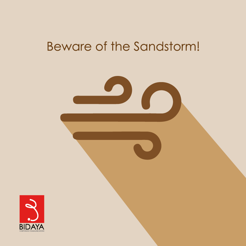 BidayaMarcom's tweet photo. Beware of the sandstorm coming to #Amman! Close the windows and stay safe!

#WeatherJO #heatwave #SandstormJO #JO http://t.co/MSFxhEjxE5