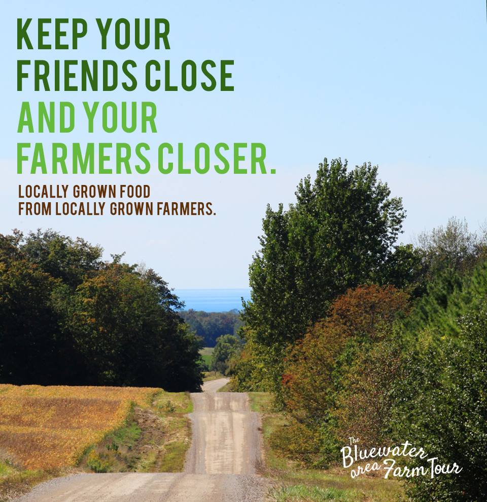Take the Bluewater Area Farm Tour​ &amp; explore the countryside in search of delicious bounty grown on #ONwestcoast!