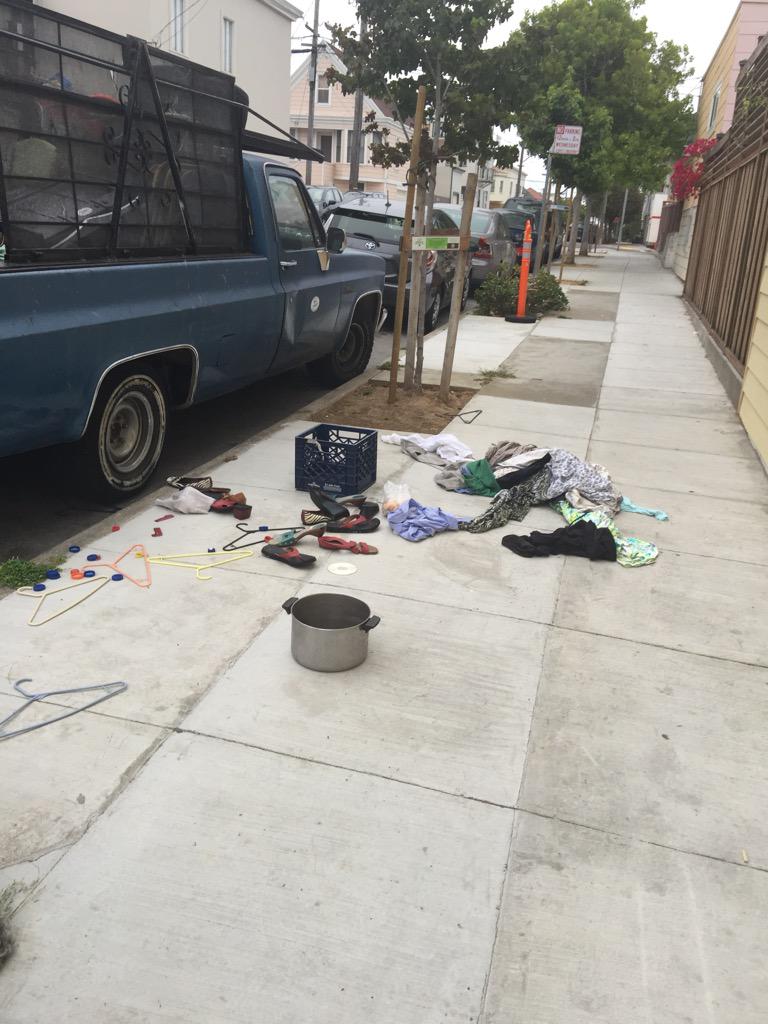 BetterBernal's tweet photo. @SF311 someone left their closet on Ellsworth and Jarboe! http://t.co/JNqDGXTVaU