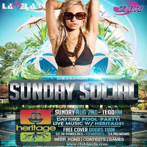 It's finally here!!! What better to do after a long weekend than come and relax by the pool. #ClubLaVela