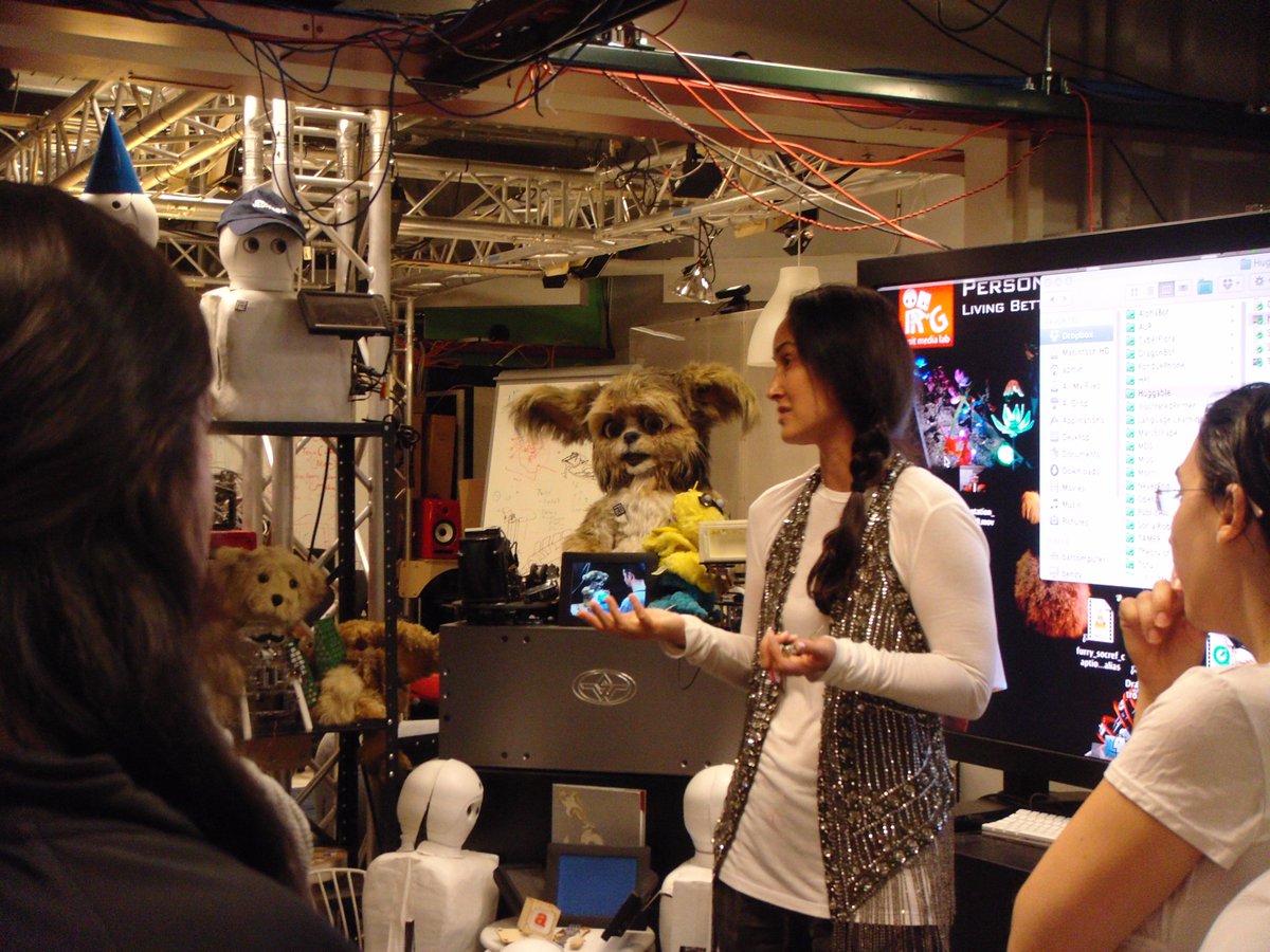 GWCMass's tweet photo. GWC @Akamai at the @medialab meeting Cynthia Breazeal and learning all about Personal Robotics! http://t.co/ByKD5vWpEF