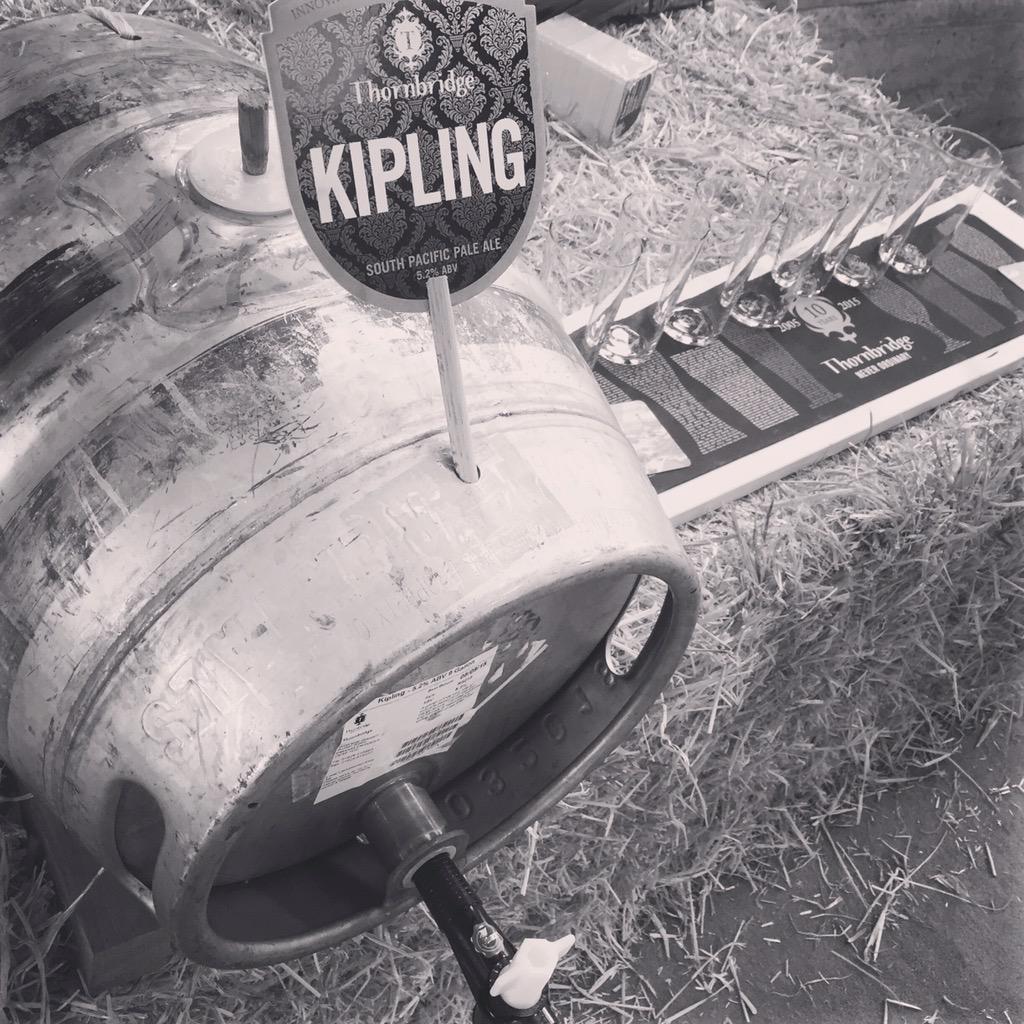 joebirch151's tweet photo. @thornbridge thank you for the cask of ale and the freebies! Brill weekend #theisland http://t.co/u9D7oMjrLQ
