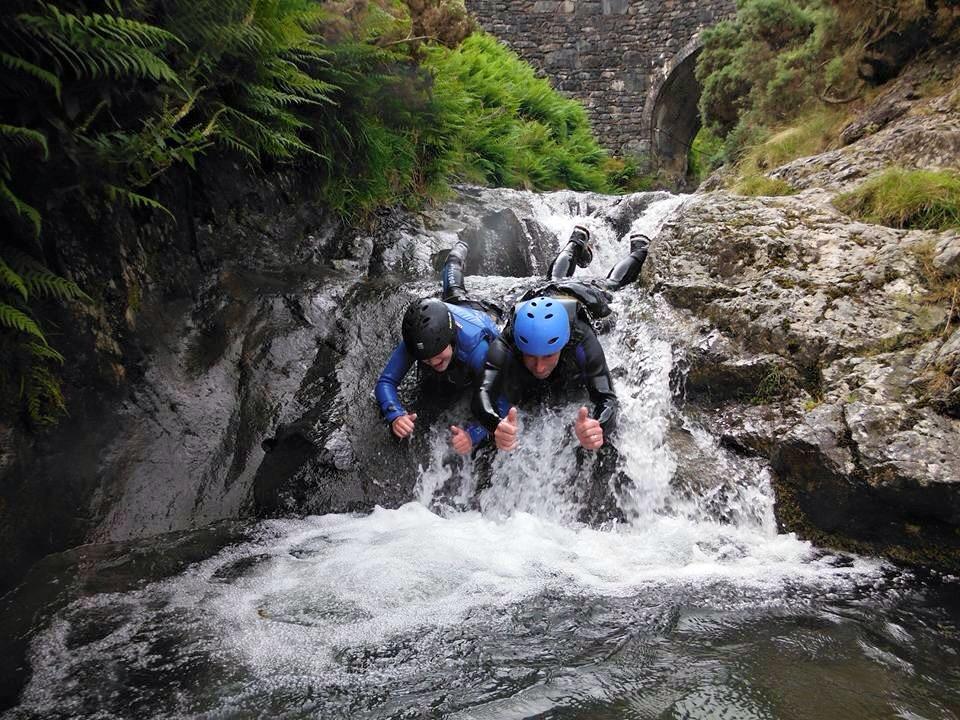 KeswickExtreme's tweet photo. Ray and Alex on the Ghyll Extreme today, well done guys, great effort! http://t.co/OYEZEL5dHZ