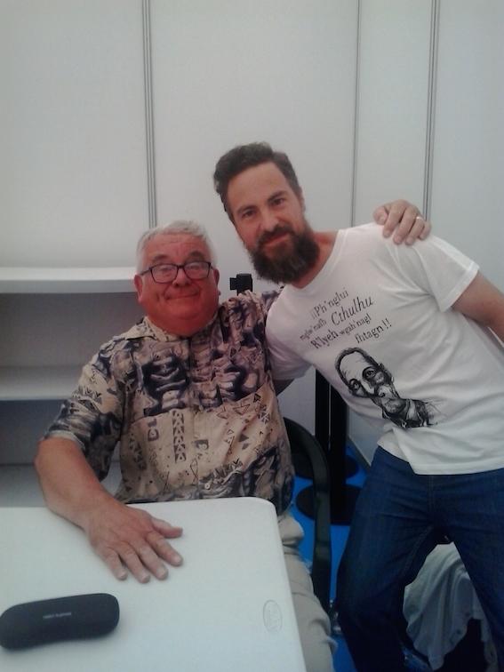 HolyHelenArt's tweet photo. #RamseyCampbell es amor. @festivalcelsius #celsius2015 http://t.co/kTzRkRViFC