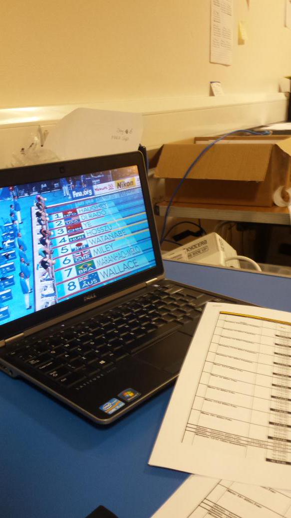 Putting together timelines for the final session of #BSC2015 while watching #KAZAN2015 on BBC. #multitasking