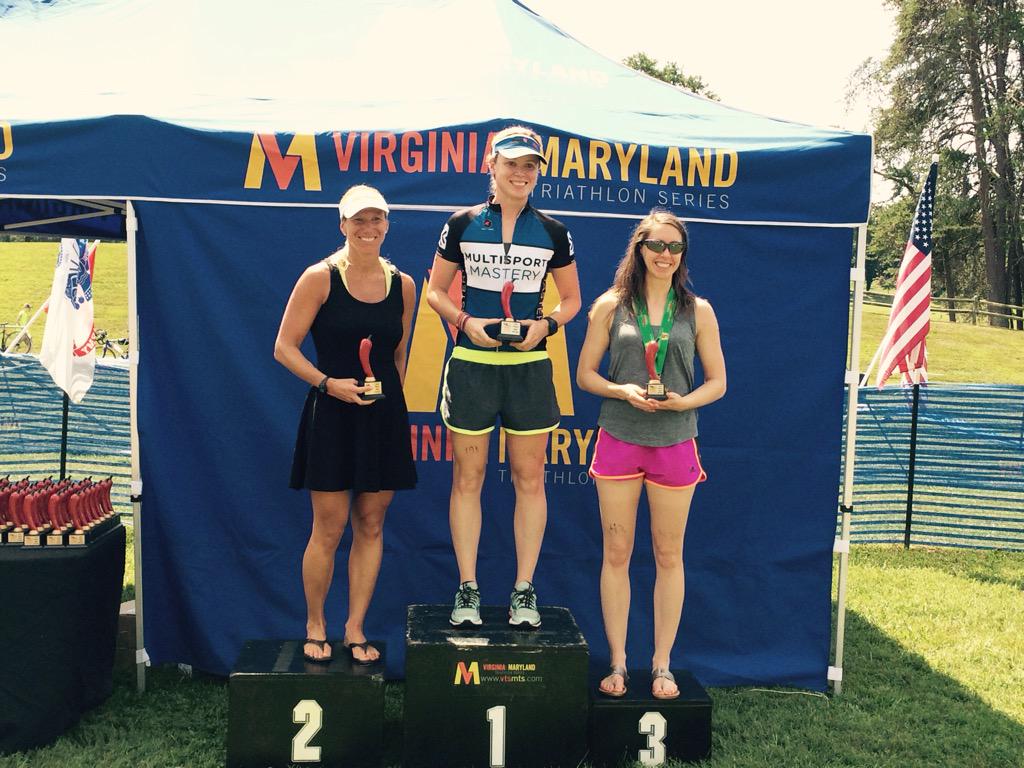 4dfast's tweet photo. Rachel R. with her podium-mates. Congrats to all who raced the #Culpepper #triathlon! http://t.co/edjeB3s6uw