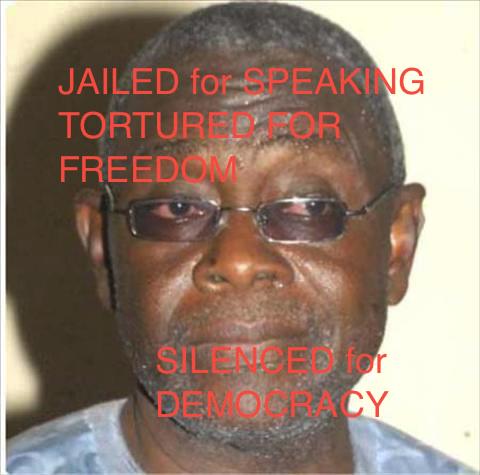 nyanchor22's tweet photo. #FREEAMADOUSANNEH #STOPTHEGAMBIANDICTATOR. FREE ALL PRISONERS OF CONSCIENCE!!!!! FREE  POLITICAL PRISONERS http://t.co/n5cpTBURPX