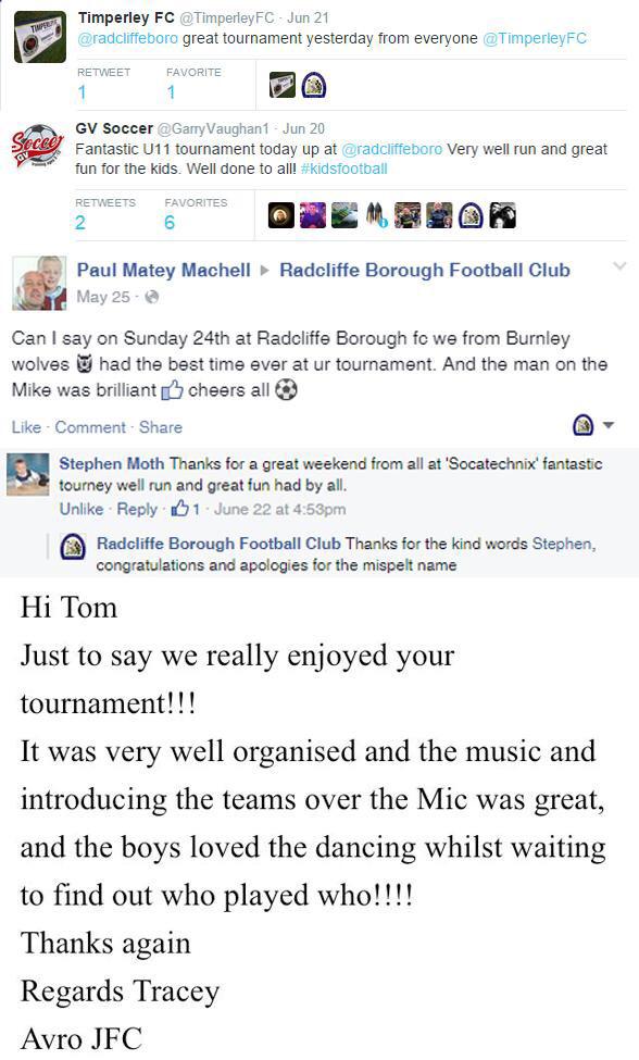 Radcliffe FC tweet media