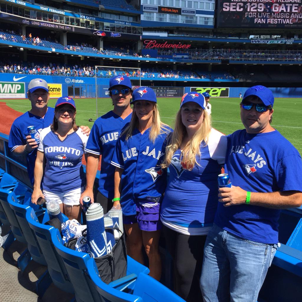 Long weekend blue Jay game