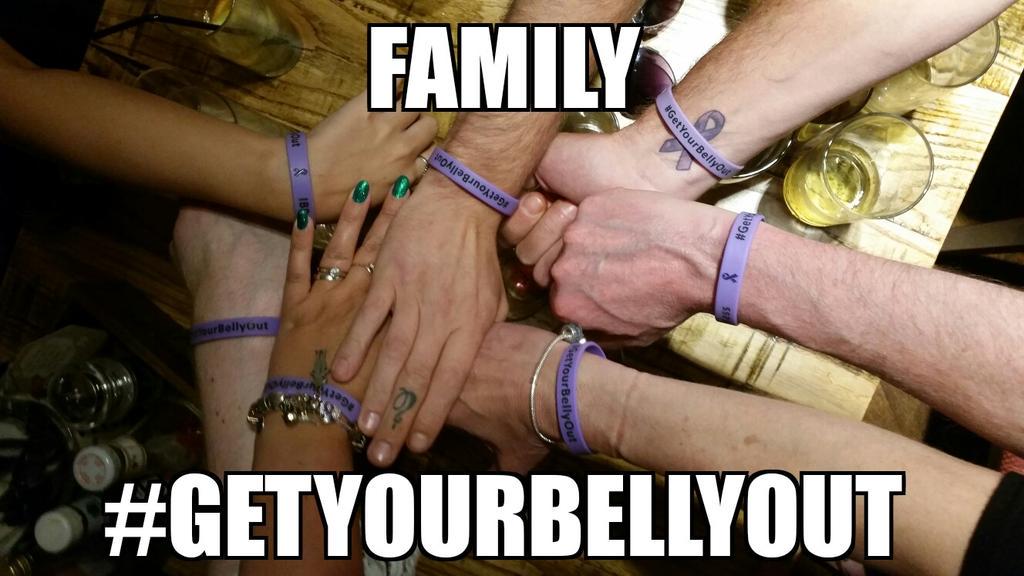 IBDBatman's tweet photo. #GetYourBellyOut #BeCrohnsandColitisAware #PurpleRibbon #TeamGYBO #GYBOBatman #Crohns #IBD http://t.co/208blTMnTj