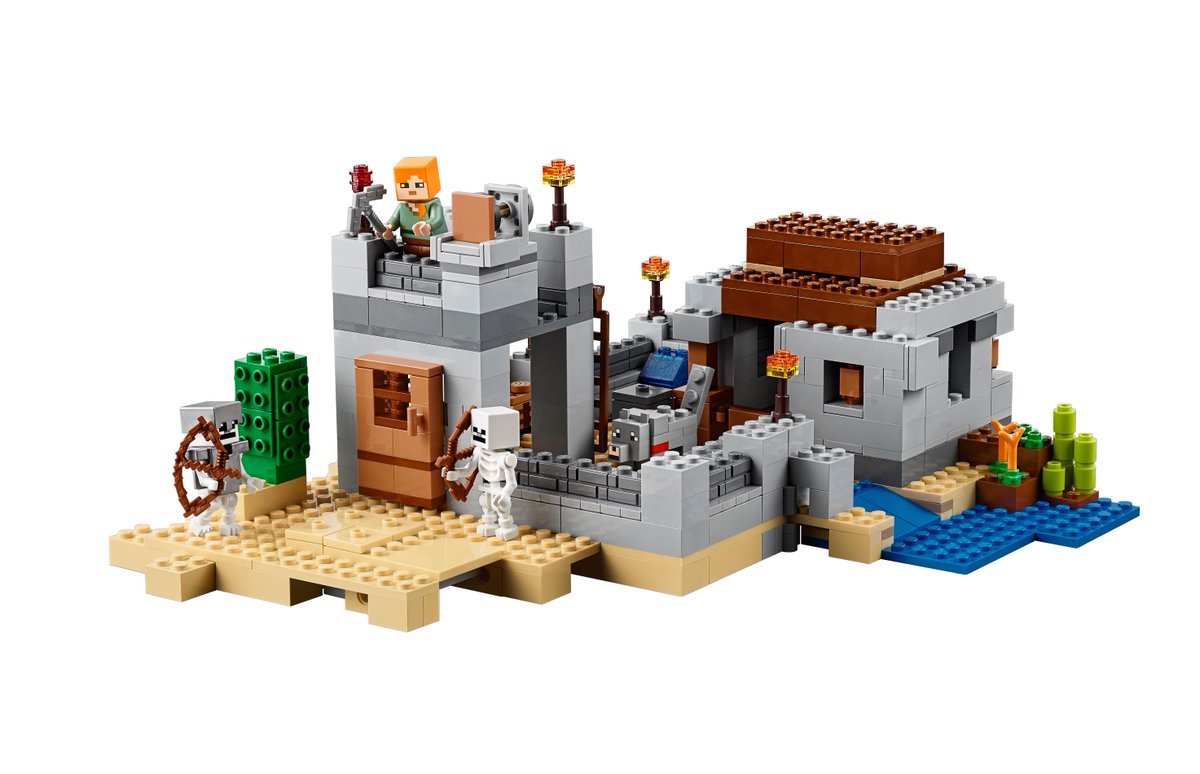 LEGO_Group's tweet photo. Finally they´re here! The brand new LEGO Minecraft sets. Available now: http://t.co/5uTXn0PHE9 http://t.co/ZPspdhUNgT