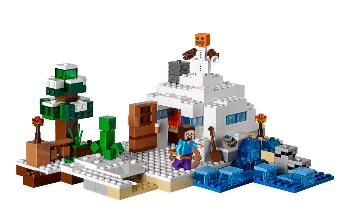 LEGO_Group's tweet photo. Finally they´re here! The brand new LEGO Minecraft sets. Available now: http://t.co/5uTXn0PHE9 http://t.co/ZPspdhUNgT