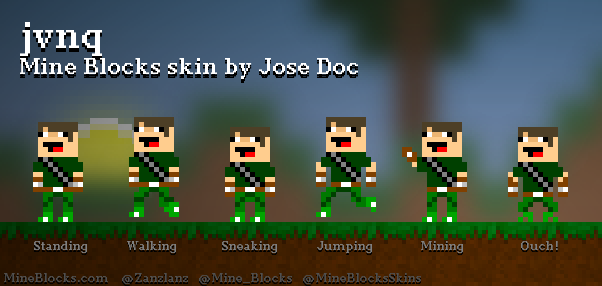 Mine Blocks Skins on X: jvnq skin by Jose Doc!    / X