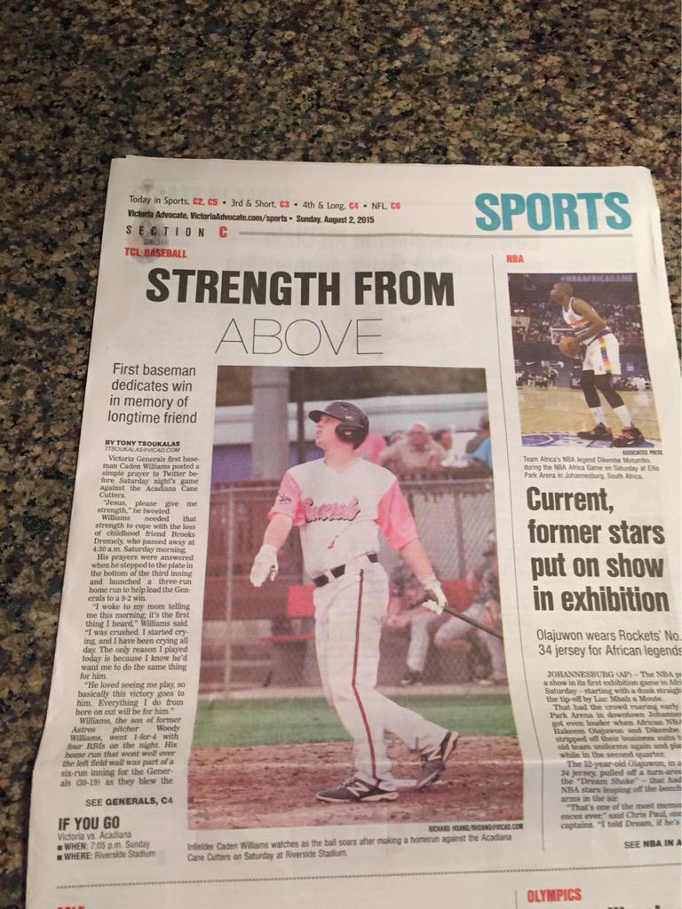 Caden Williams tweet media