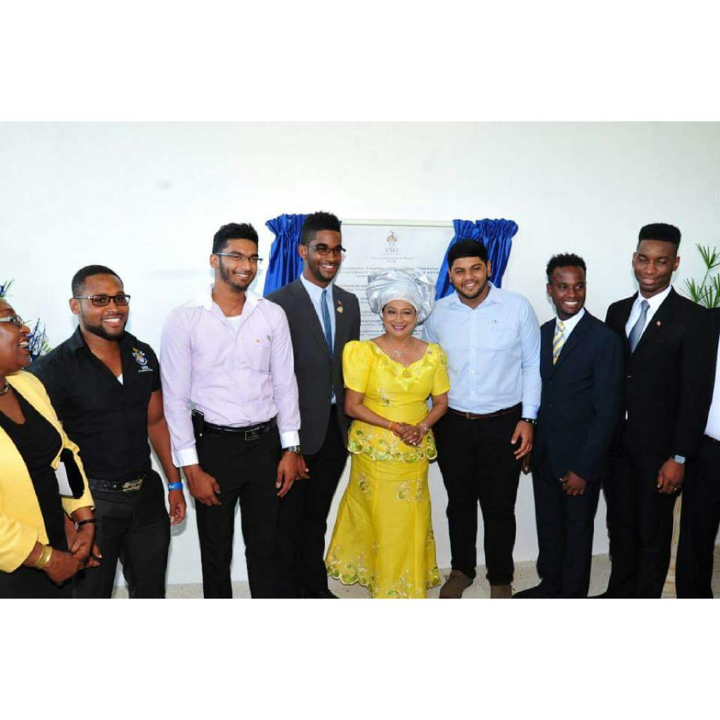 UWISTAGuild's tweet photo. #representation #UWIguildSTA #UWISouthCampus #unveiling @PMKamla @UWI_StAugustine @NikoliEdwards http://t.co/YOmkqc5EDv