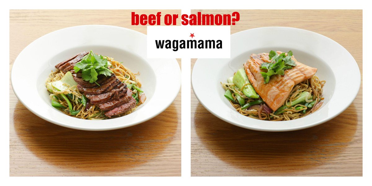 beef or salmon for sunday dinner? we do both! #lovewagmama #lovesoba