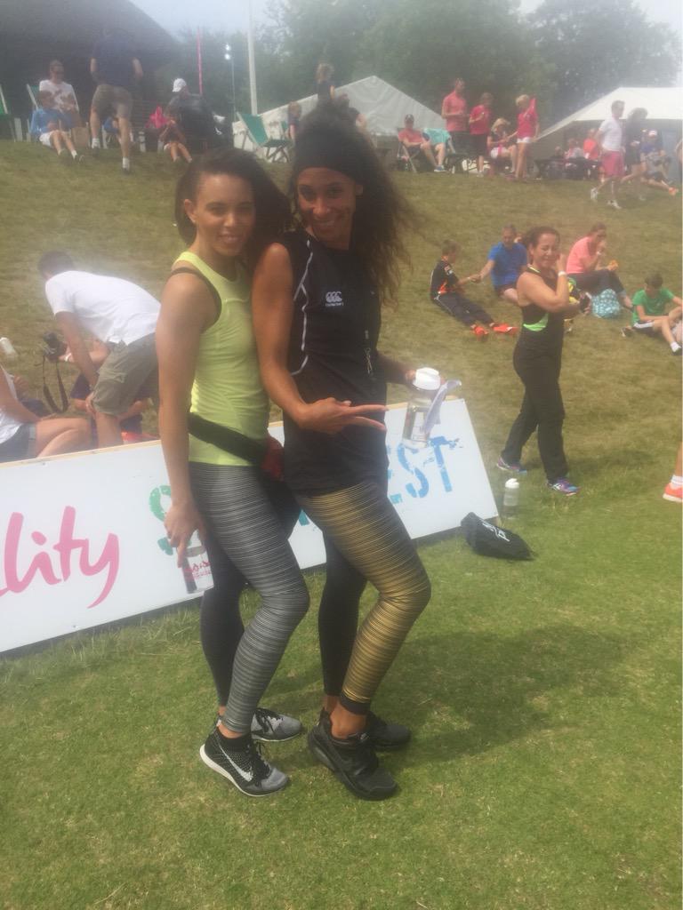 BuchananCamilla's tweet photo. Bit of Nike 'Flashing'⚡️from me &amp; @LouiseHazel 👌🏾 Gotta convert this girl fully 2 netball 🏀 xx http://t.co/mOuTfzPETl