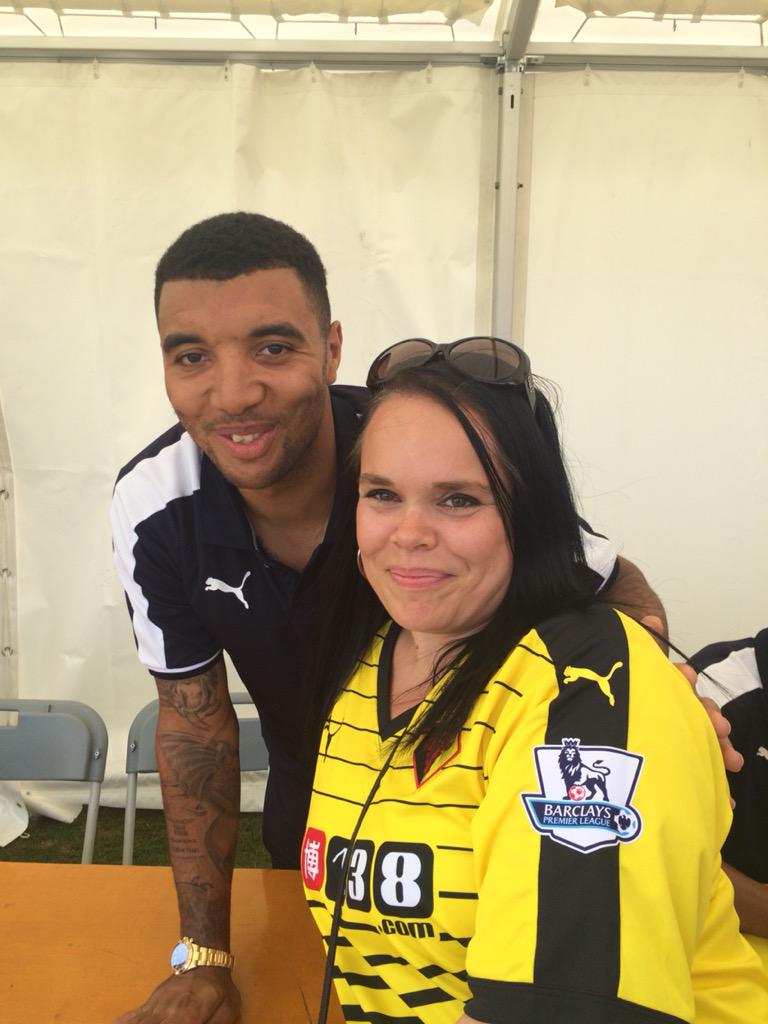dougie_ryfc's tweet photo. Finally she gets her day thanks to all the Wfc players especially @T_Deeney for making her day good luck this season http://t.co/wDRsbR2jEn