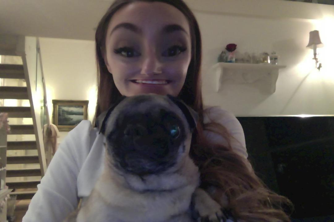 MarziaPie's tweet photo. Maya and I using photo booth. Fun times. :) http://t.co/9GiznYbcfG