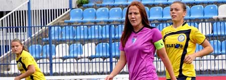 #Golubice savladale prvakinje Slovenije
ŽFK Spartak - ŽNK Pomurje 2 : 0 (1:0)
zfk-spartak.in.rs/utakmice/2014-…