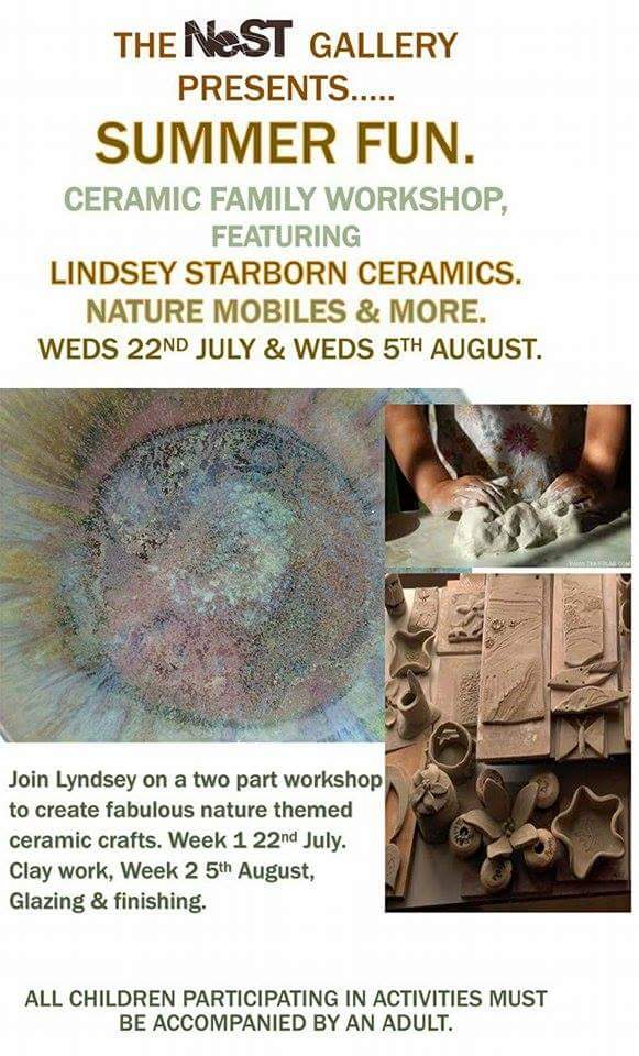 AnnaHardingArt's tweet photo. Join us this Weds @bcnest  for this fabulous family fun workshop. Bookings call 01833 695172. http://t.co/WlvyzOL1qr