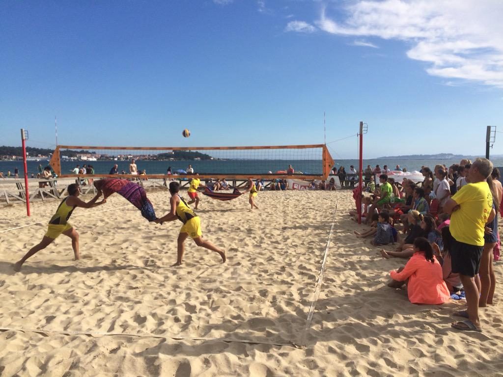 Campeonato de volei toalla!!! #VoleyPlaya