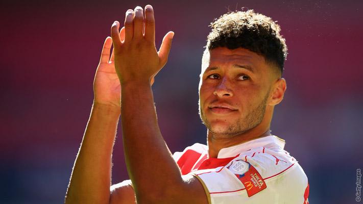 Arsenal's tweet photo. “It’s important that I continue to contribute more for @Arsenal." @Alex_OxChambo on #AFCvCFC: http://t.co/zU84Yc4wsb http://t.co/UGYFm2vZTO