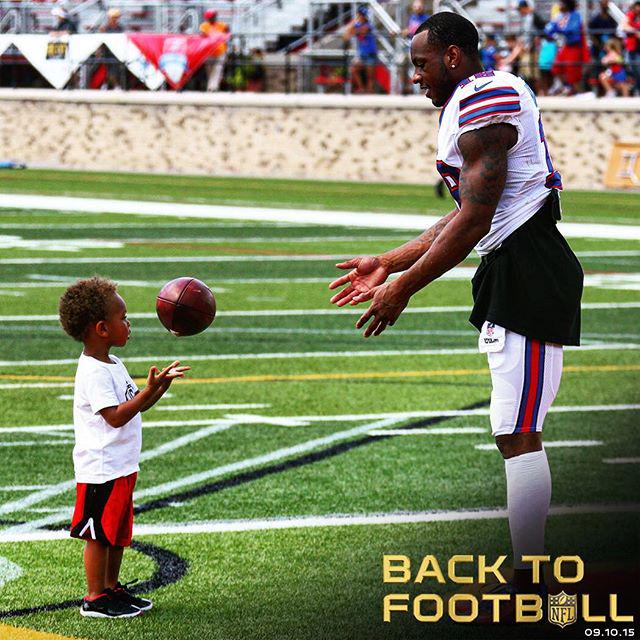 NFL's tweet photo. This is what it's all about. #BackToFootball http://t.co/01agKaCm0E