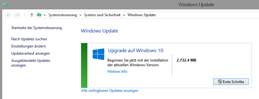 einbjoern's tweet photo. Jetzt meldet auch meine Notebook welches Mitglied einer AD-Domain ist, dass ich ein Update machen kann. #Win10 http://t.co/BfvrHdt9YK