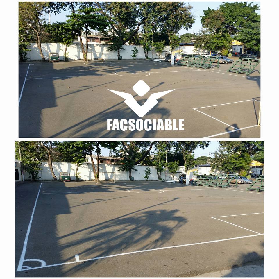 FACSOCIABLE's tweet photo. FACSOCIABLE INFORMA
CANCHA PINTADA Y HABILITADA CON GRADERIOS EXTRA BUEN TRABAJO EQUIPO #FACSOCIABLE #FACSO http://t.co/fbgR2mHGcQ