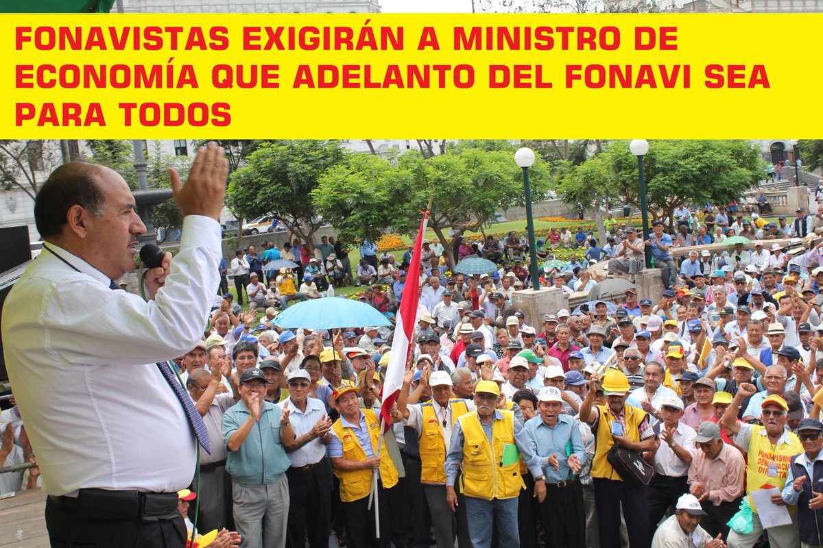 FONAVISTASPERU's tweet photo. FONAVISTAS EXIGIRÁN A MINISTRO DE ECONOMÍA QUE ADELANTO DEL FONAVI SEA PARA TODOS https://t.co/vy3qJC3XeZ http://t.co/X2W81x7v9k