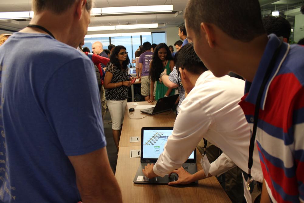 DCHacksOfficial's tweet photo. Judging is underway at #DCHacks! Here are some sights and scenes from the training rooms &amp; kitchens: http://t.co/J3S8uPSixt