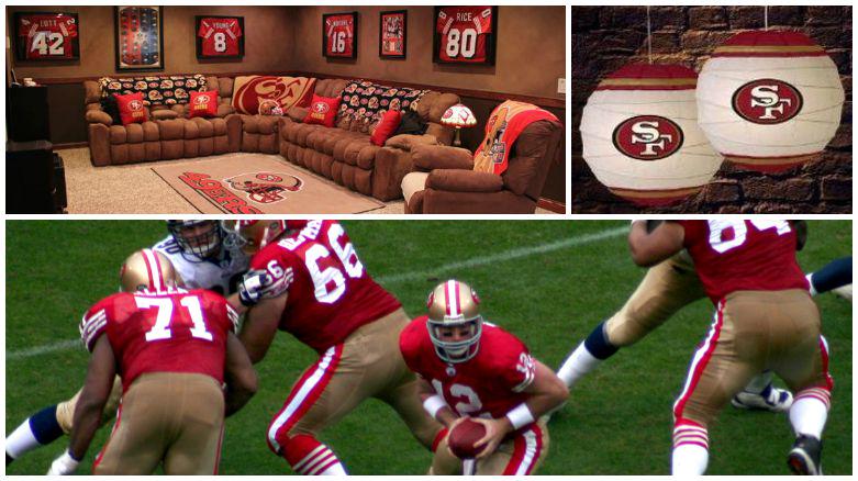 Room Decor for Your NFL Fan worldofdesigners.com/?p=5671 #decoration #nfl #fandecoration #room #bedroom #decor