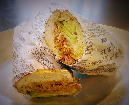 YelpBrooklyn's tweet photo. Kay C. says @BOOMWich's Dr. Cubano w/ pork butt roasted in Dr. Pepper doesn't disappoint #ROTD http://t.co/Fs6ajxeVAB http://t.co/Gzbvl4a9nx
