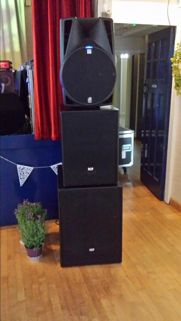 Last nights FOH stack