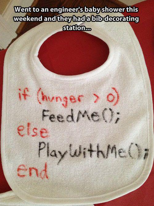 removeviruse's tweet image. How to know your #Baby will be an #Engineer :)
#tech #humor #geek #computer